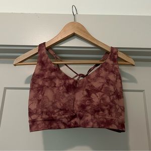 Athleta Tie Dye sports bra - size medium